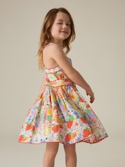 Little Bird by Jools Oliver Woven Criss Cross Skater Dress - Image 3 of 8