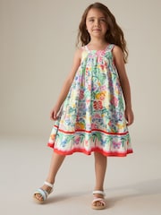 Little Bird by Jools Oliver – gewebtes Sommerkleid mit Schleife auf der Rückseite - Bild 1 von 12