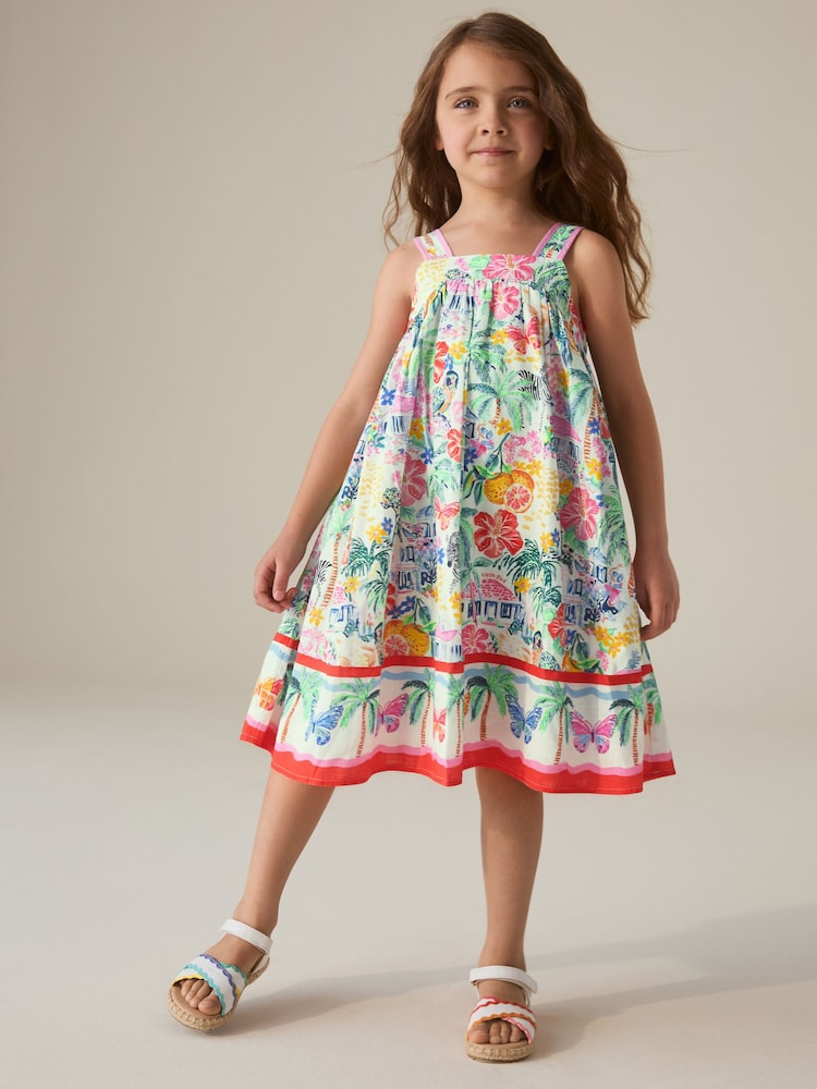 Little Bird by Jools Oliver – gewebtes Sommerkleid mit Schleife auf der Rückseite - Bild 1 von 12 Little Bird by Jools Oliver – gewebtes Sommerkleid mit Schleife auf der Rückseite - Bild 1 von 12