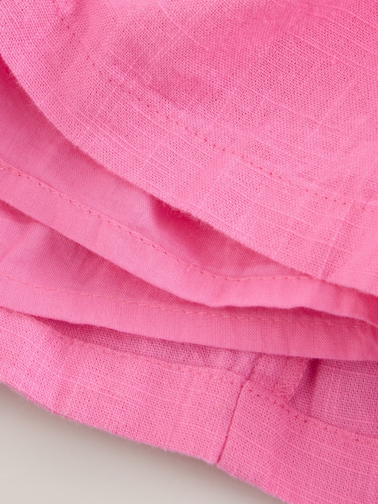 Little Bird by Jools Oliver Pink Rainbow Ric Rac Dobby Summer Dress - Image 14 of 14