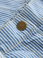 Little Bird by Jools Oliver Rainbow Embroidery Pinstripe Denim Top& Trouser Set - Image 14 of 17