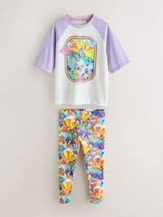 Little Bird by Jools Oliver Raglan T-Shirt and Leggings 2 Piece Set - Imaginea 6 din 10