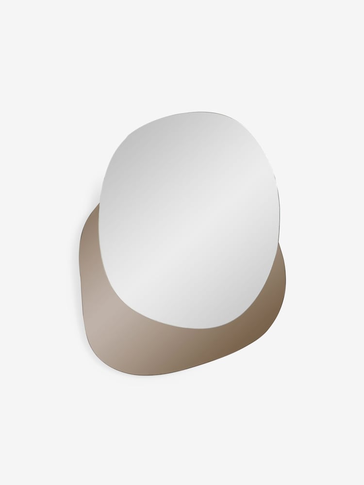 MADE.COM Brown Nysa Mirror - Image 4 of 4