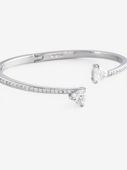 Swarovski Mesmera Attract Bangle with Heart Rhodium Plated - Imagen 2 de 6