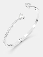 Swarovski Mesmera Attract Bangle with Heart Rhodium Plated - Imagen 3 de 6