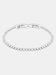 Swarovski Imber Emily Tennis Bracelet with Round Cut Rhodium Plated - Image 1 of 6