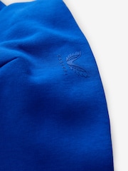 Castore Cobalt Blue Logo Long Sleeve Cotton Hoodie - Image 9 of 9