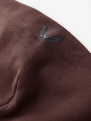 Castore Brown Oversized Hoodie and Shorts Set - Image 9 of 12