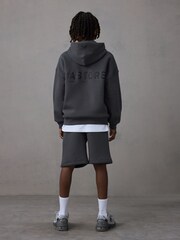 Castore Charcoal Grey Oversized Hoodie and Shorts Set - Image 4 of 12