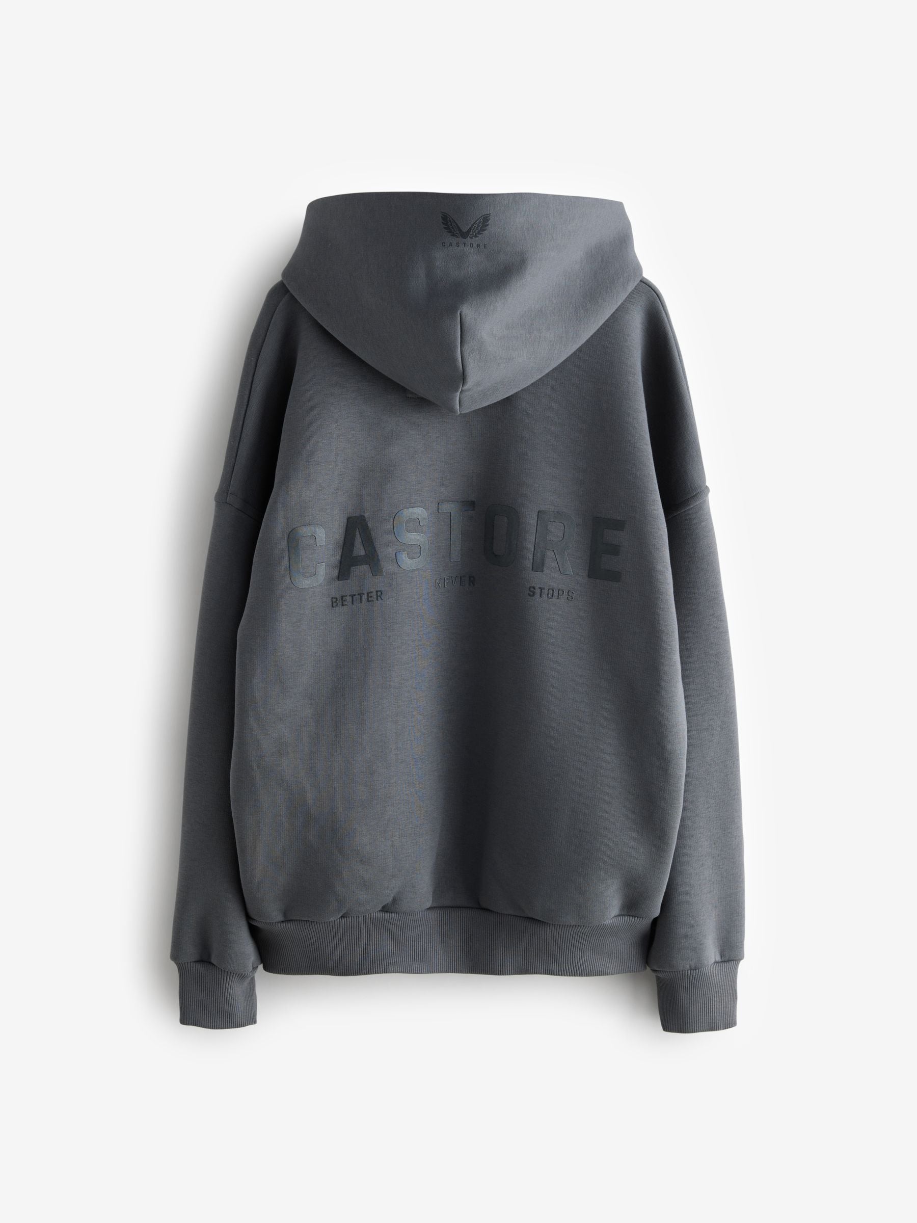 Buy Castore Charcoal Grey Oversized Hoodie and Shorts Set from the