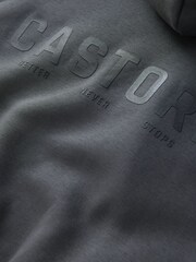 Castore Charcoal Grey Oversized Hoodie and Shorts Set - Image 8 of 12