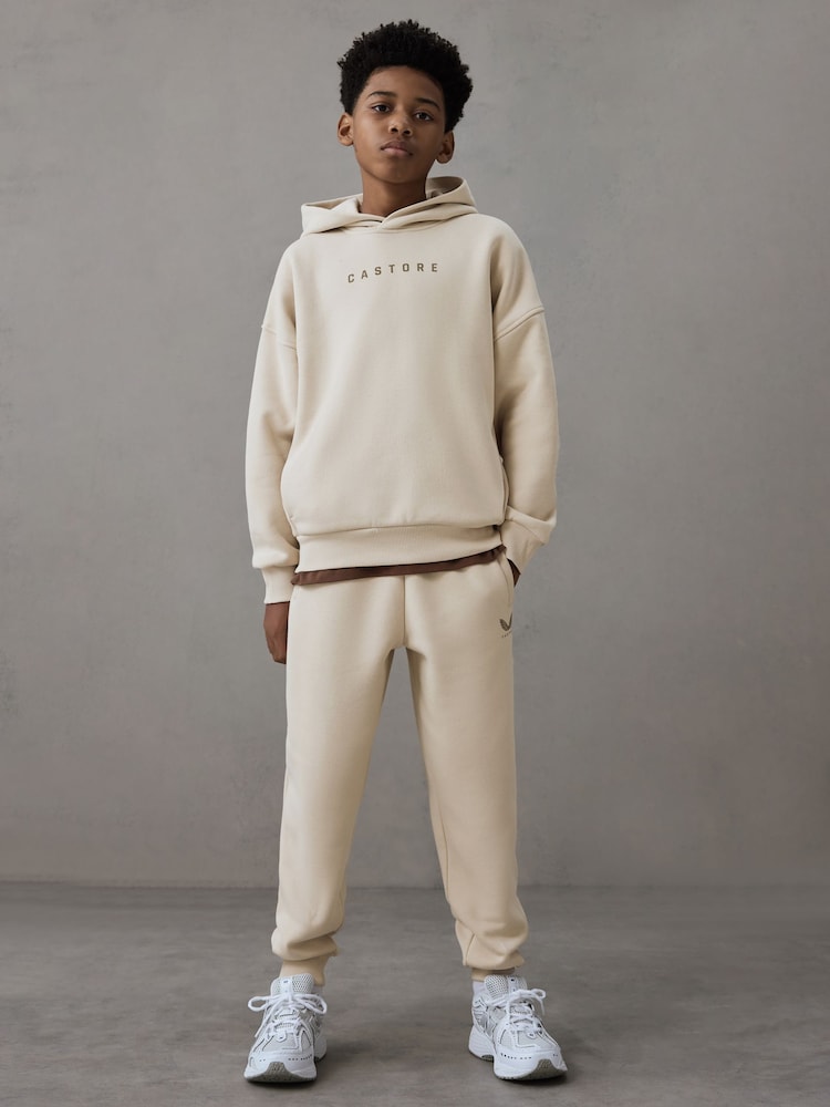 Castore Stone Oversized Hoodie and Joggers Set - Image 1 of 10
