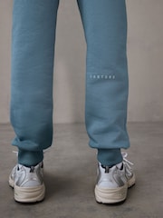 Castore Mid Blue Oversized Hoodie and Joggers Set - Image 4 of 8