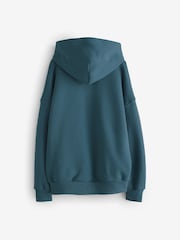 Castore Mid Blue Oversized Hoodie and Joggers Set - Image 6 of 8