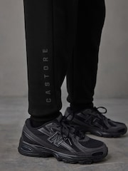 Castore Black Oversized Zip Through Hoodie and Joggers Set - Image 10 of 10