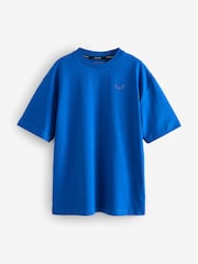 Castore Multi Black 3 Pack Oversized Short Sleeve Logo Cotton T-Shirt - Image 4 of 5