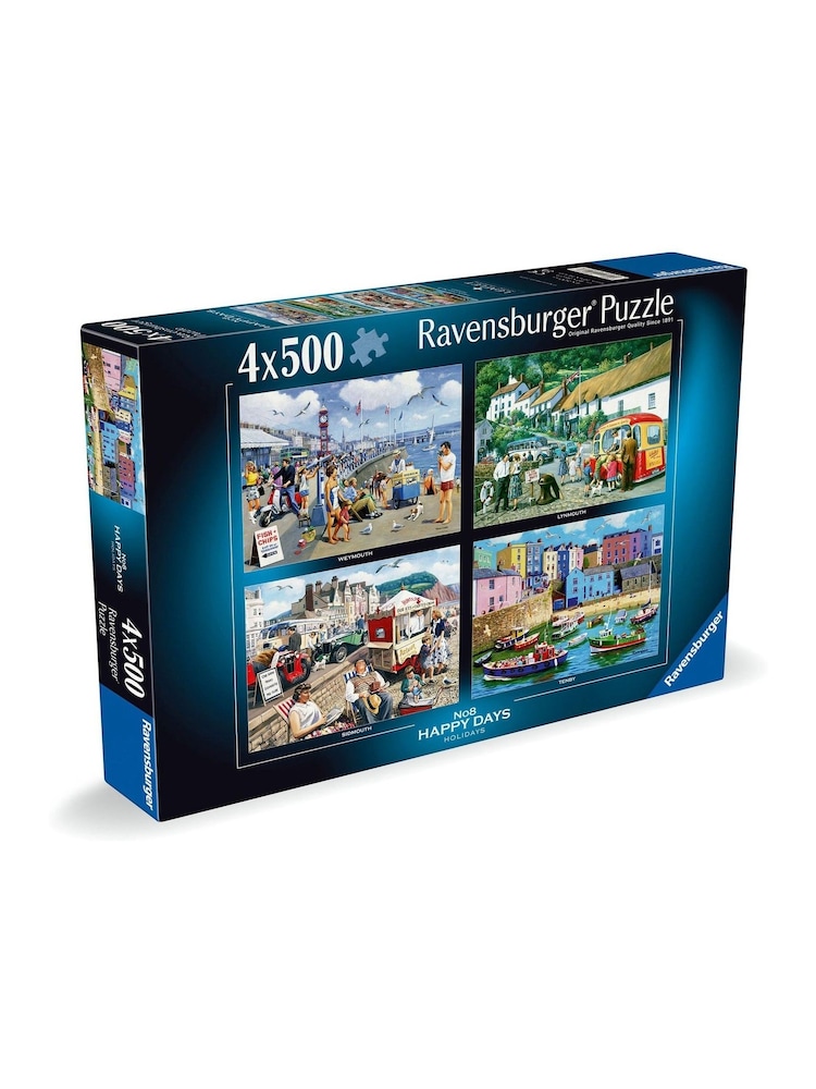 Ravensburger Happy Days No 8, Holidays Puzzle 4x 500pc - Image 1 of 5