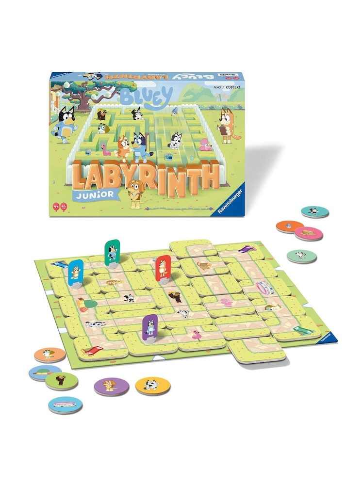 Ravensburger Junior Bluey Labyrinth Game Board - Image 2 of 4 Ravensburger Junior Bluey Labyrinth Game Board - Image 2 of 4