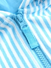 أزرق - Striped Towelling All-In-One (3mths-7yrs) - صورة 3 من 4