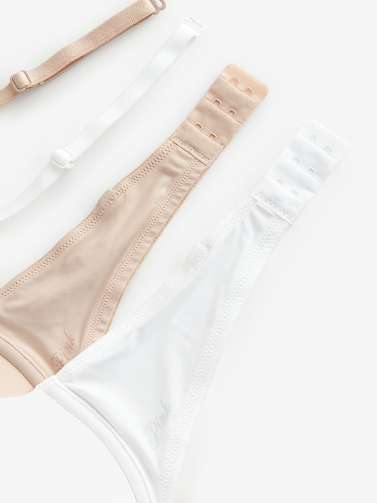 Victoria's Secret PINK Marzipan Nude T Shirt Bra - Image 5 of 5