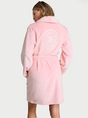Victoria's Secret Pretty Blossom Pink Cosy Short Dressing Gown - Image 2 of 3
