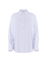 Victoria's Secret Blue Stripe Cotton Diamante Pyjamas Shirt - Image 4 of 4