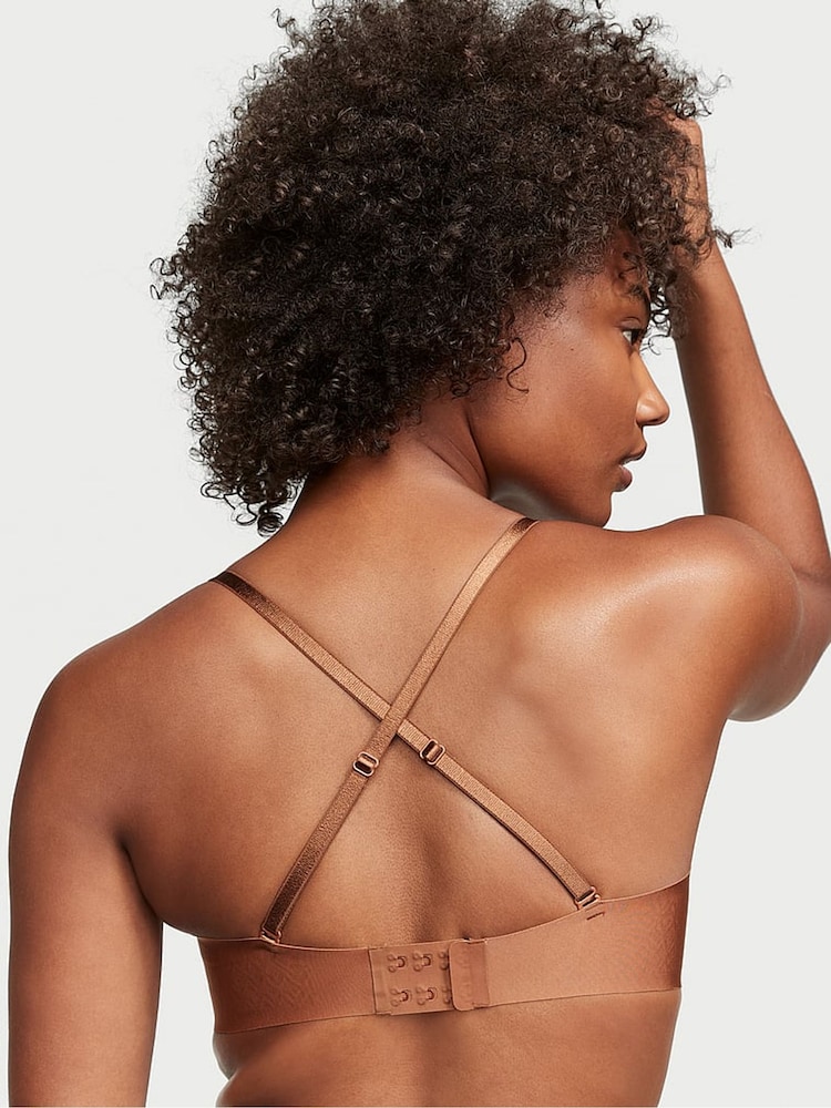 Victoria's Secret Caramel Nude Lightly Lined Strapless Multiway Uplift Bra - Image 2 of 5 Victoria's Secret Caramel Nude Lightly Lined Strapless Multiway Uplift Bra - Image 2 of 5