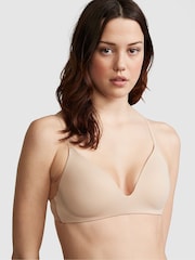 Victoria's Secret PINK Marzipan Nude Non Wired Lightly Lined Bra - Image 1 of 3
