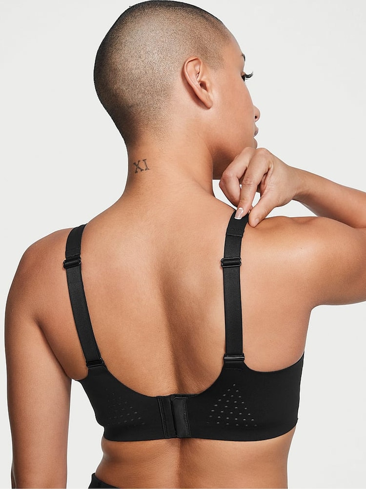 Victoria's Secret Black Featherweight Max™ High Support Sports Bra - Image 2 of 5 Victoria's Secret Black Featherweight Max™ High Support Sports Bra - Image 2 of 5