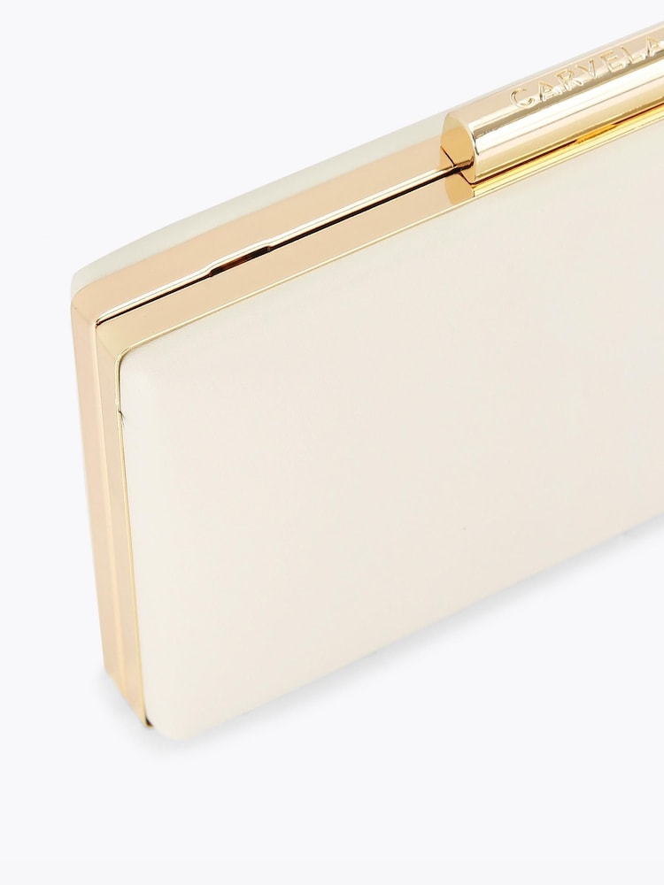 Carvela Cream Aintree Clutch Bag - Image 2 of 3