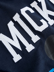 Bleu marine/blanc - Ensemble t-shirt et short Mickey Mouse (3mois-8ans) - Image 10 de 12
