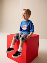 ブルー - Disney Cars T-Shirt and Shorts Set (9mths-8yrs) - 画像 1 / 4