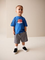 ブルー - Disney Cars T-Shirt and Shorts Set (9mths-8yrs) - 画像 3 / 4
