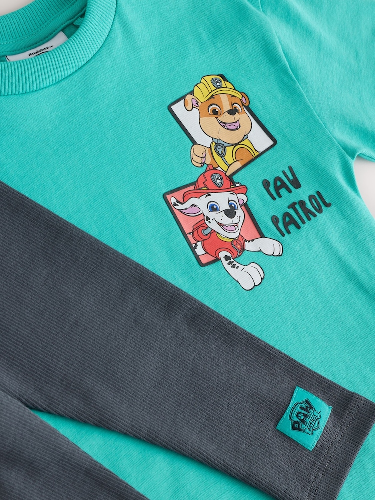 Teal Blue Paw Patrol T-Shirt and Leggings Set (3mths-8yrs) - Image 5 of 5
