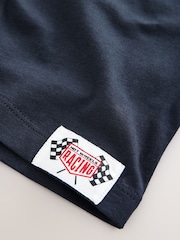 Navy Hot Wheels Short Sleeve T-Shirt (9mths-8yrs) - Image 7 of 7