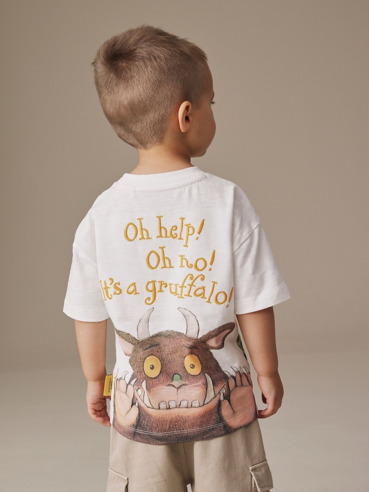 Cream Gruffalo Short Sleeve T-Shirt (6mths-8yrs) - Image 2 of 2
