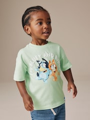 Mint Green Bluey Short Sleeve T-Shirt (12mths-7yrs) - Image 1 of 9