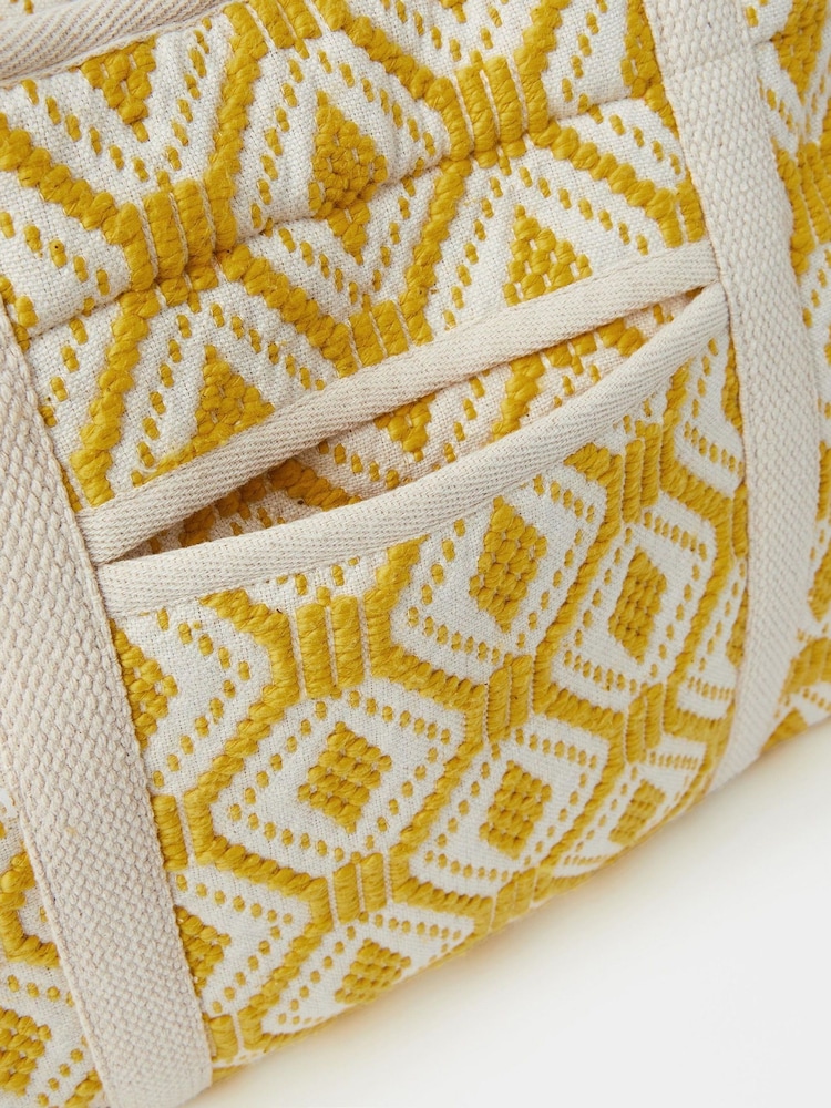 Accessorize Yellow Diamond Embroidered Shoulder Bag - Image 2 of 2