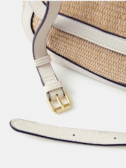 Accessorize Woven Satchel Cross-Body Bag - Imagen 2 de 2