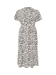 Natur - Yours Curve Half Placket Dress - Bild 5 von 5