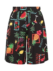 Shorts de verão Yours Curve Viscose - Imagem 2 de 2