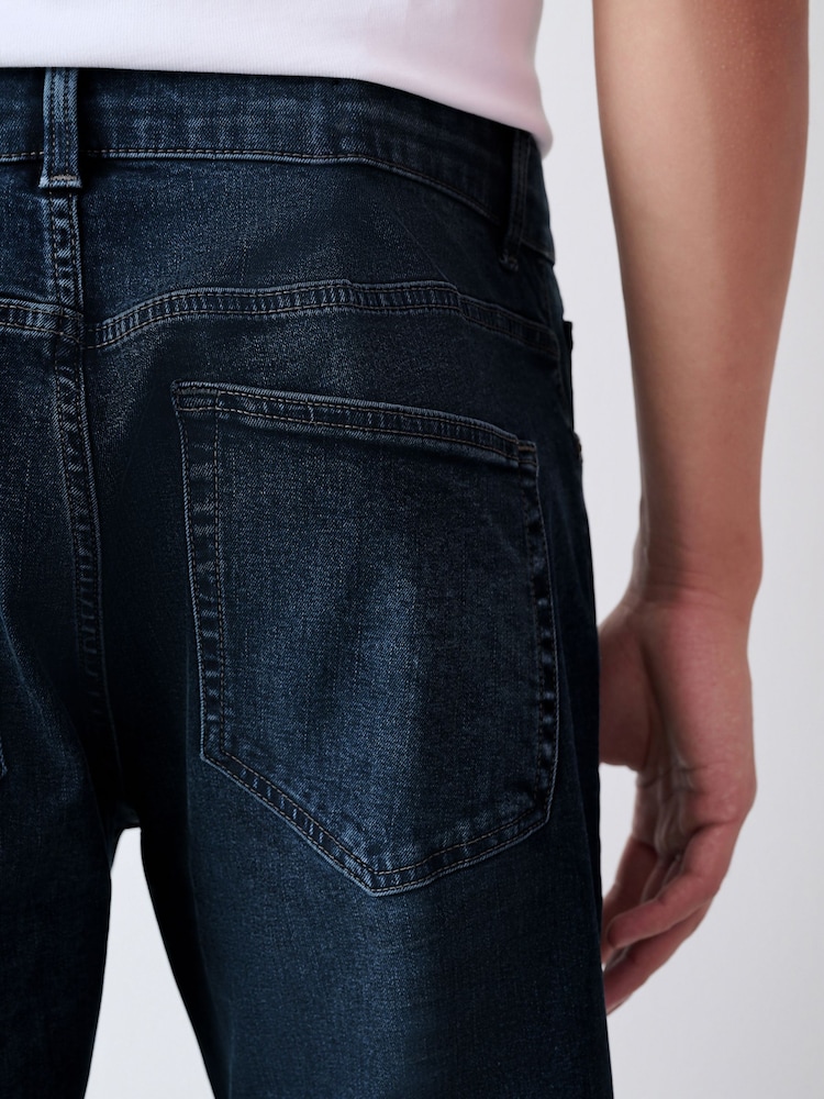 Normaal blauw - Slim Fit - Authentieke stretchy denim jeans - Afbeelding 6 van 6