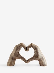 Rockett St George Gold Heart Hand Ornament - Image 4 of 6