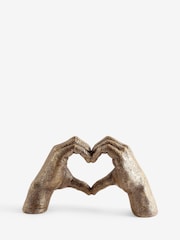 Rockett St George Gold Heart Hand Ornament - Image 5 of 6