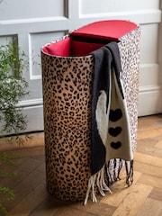 Rockett St George Leopard Laundry Basket - Image 1 of 5