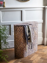 Rockett St George Leopard Laundry Basket - Image 4 of 5