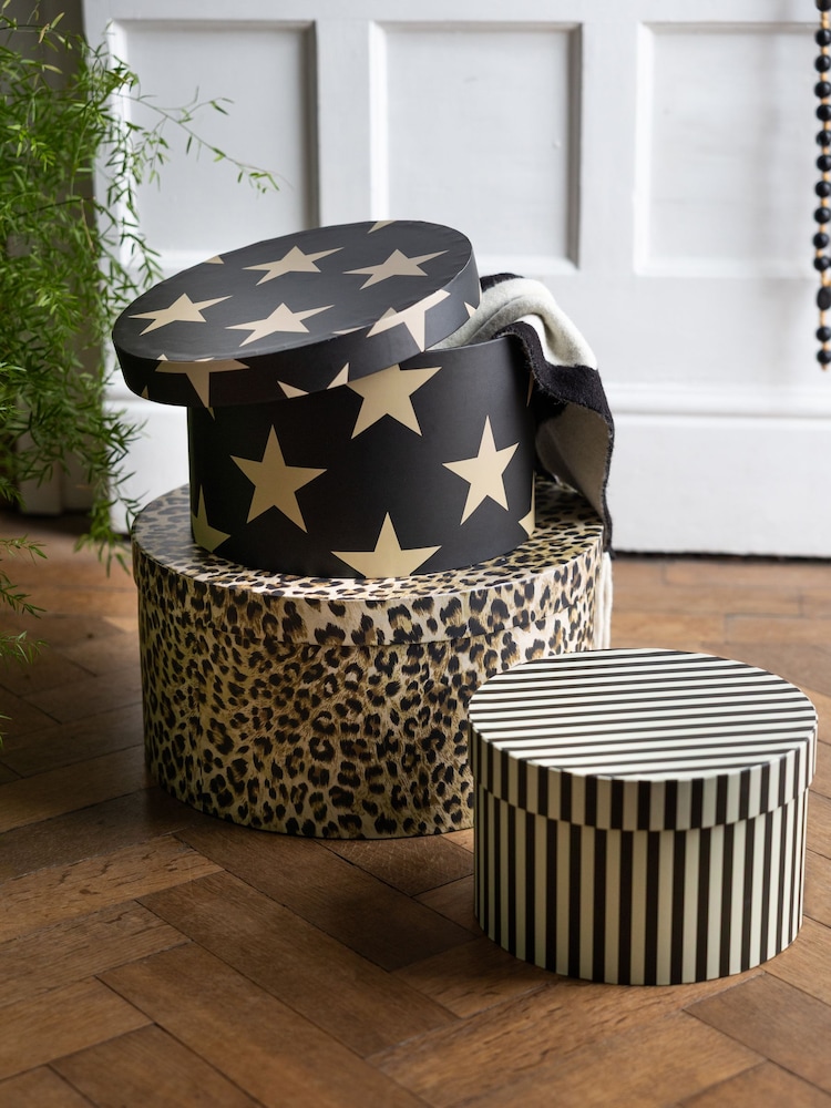 Rockett St George Set of 3 Multi Stacking Boxes - Image 1 of 4