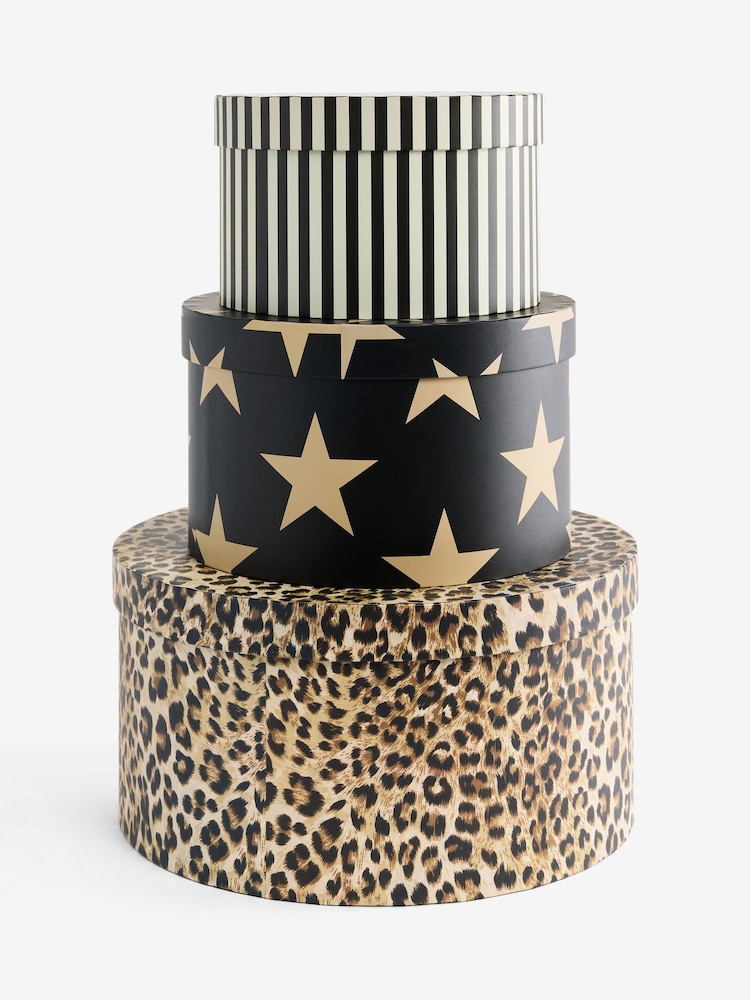 Rockett St George Set of 3 Multi Stacking Boxes - Image 4 of 4