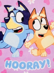 Character Purple Bluey And Bingo Hooded 100% Cotton Towel Poncho - Image 12 of 12