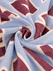 Character Blue Disney Lilo and Stitch 100% Cotton Towel Poncho - Image 10 of 12